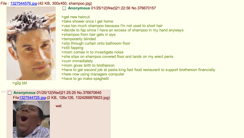 Anon got a haircut