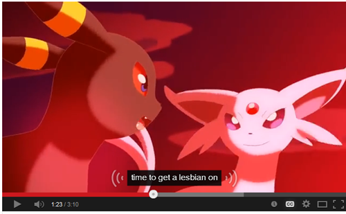 Oh youtube captions know what's going on