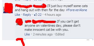 Those poor cats