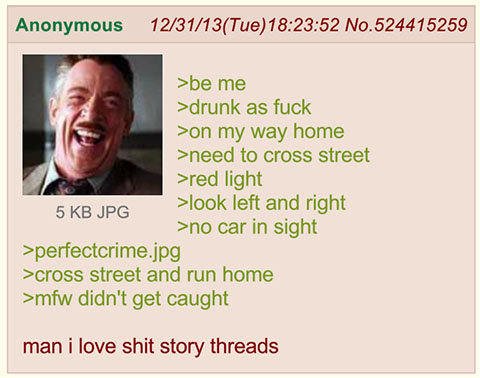 Description of the perfect crime.Police never found out