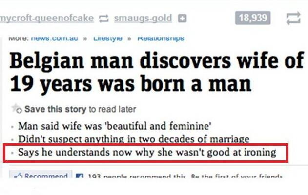 that's cause she wasn't a fe-male