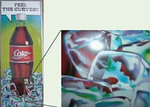 I see what you did there coke...