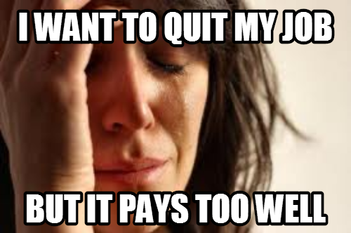 Gotta make it rain somehow