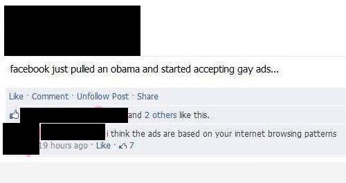 now you know why you get gay ads.
