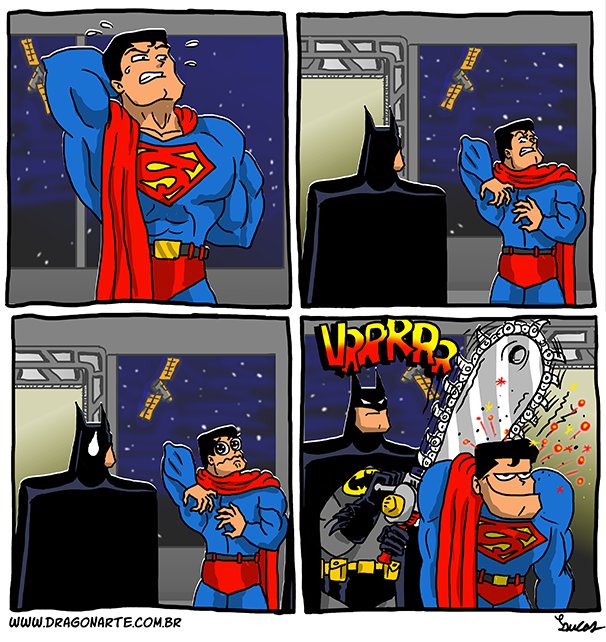 Superman back scratch