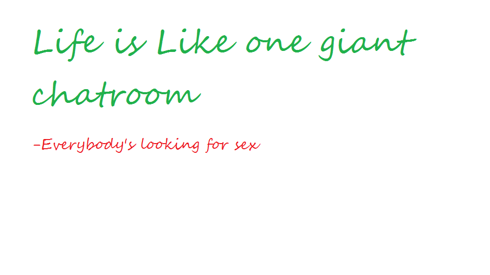 dropped this on omegle