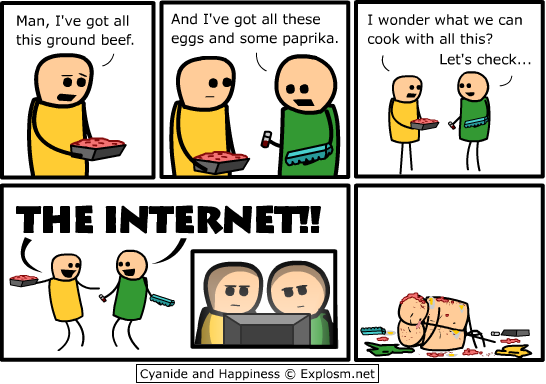 There's no place like the internet!