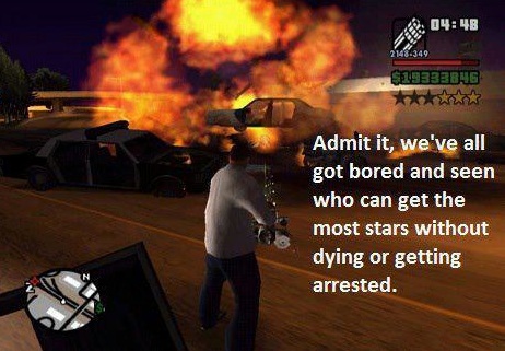 Haha, no. I just like blowing up shit.
