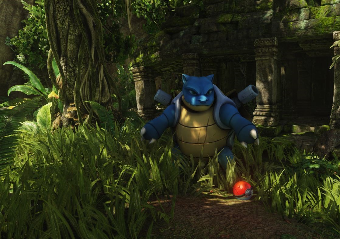 Pokemon in unreal engine (view source)