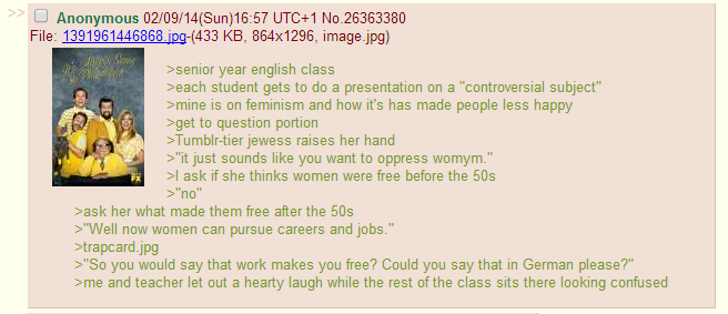 /pol/ does a presentation