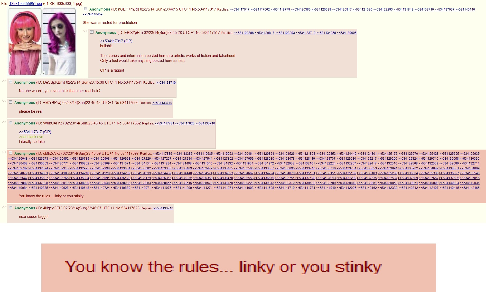 You know the rules...