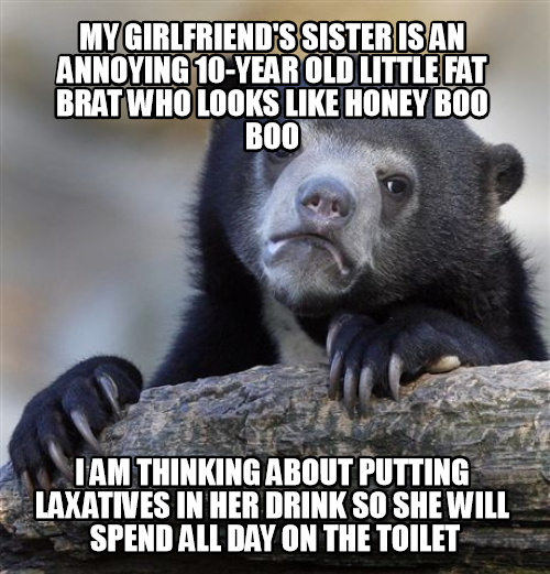 And so I can spend all day in her sister