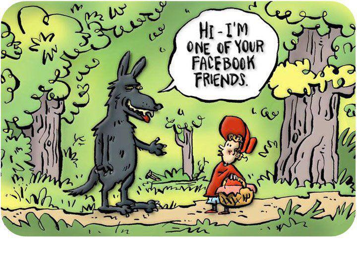 one mutual friend: grandma