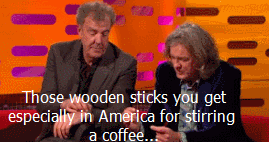 James May has had it with the coffee of today's age.