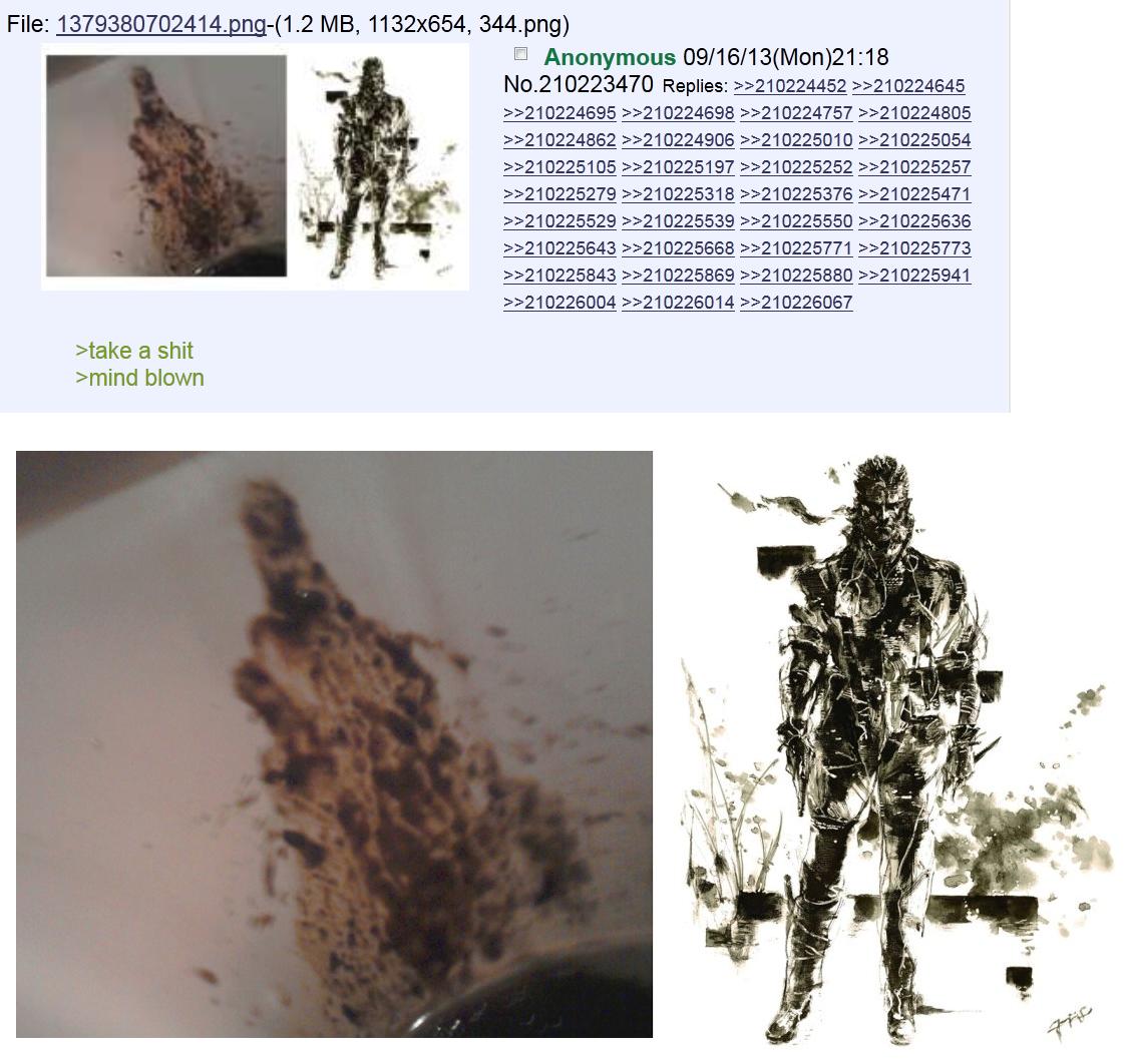 Not so solid snake
