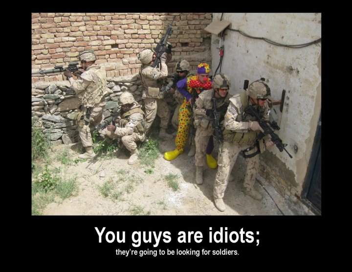 They are going to be looking for soldiers