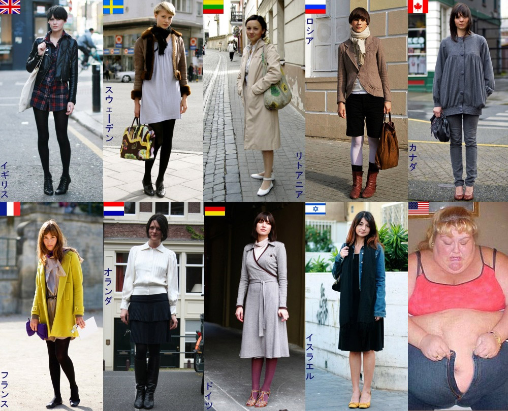 Fashion around the world....