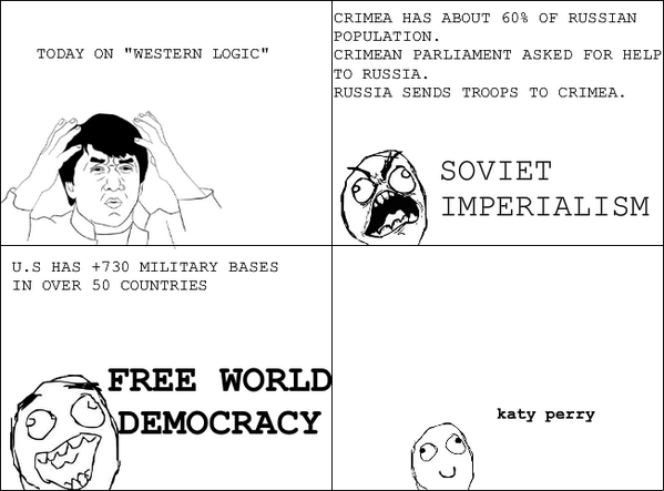 Today, on western logic: