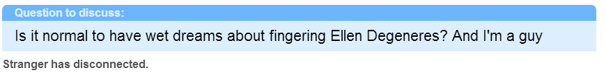 Pretty normal.