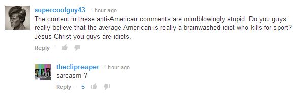 He must be sarcastic
