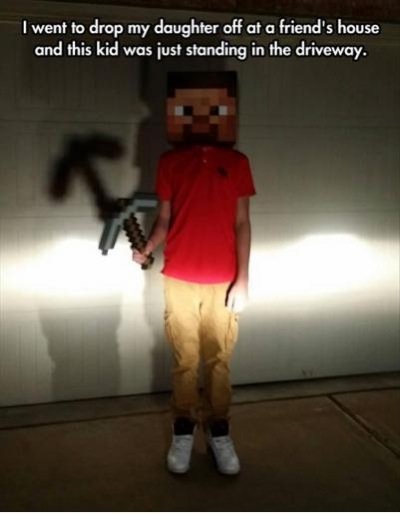 He seems like a creeper...