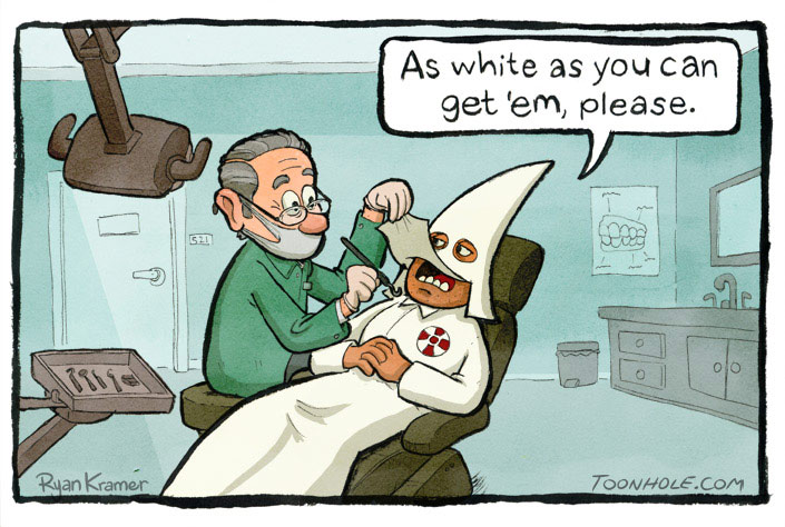 KKK goes to the dentist