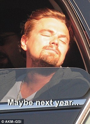 Poor Leo...