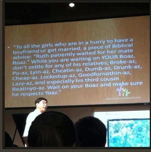 One badaz advice