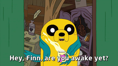 me every morning