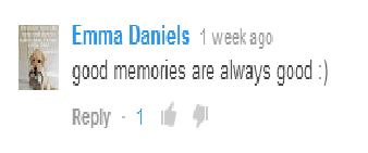 Obvious comments on Youtube.