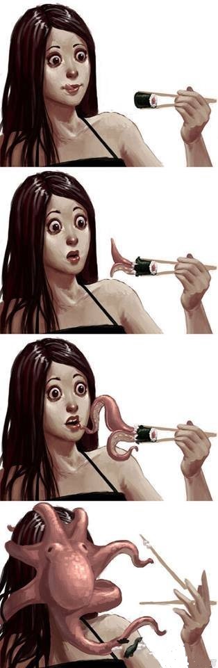 try sushi they said, you wont get raped they said