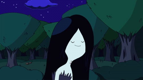 On their period...girls be like