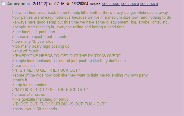 How to end a party