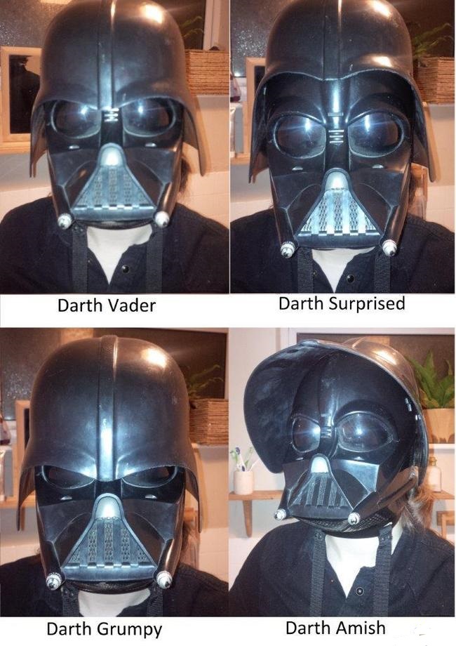 everyday faces of the dark lord of the sith