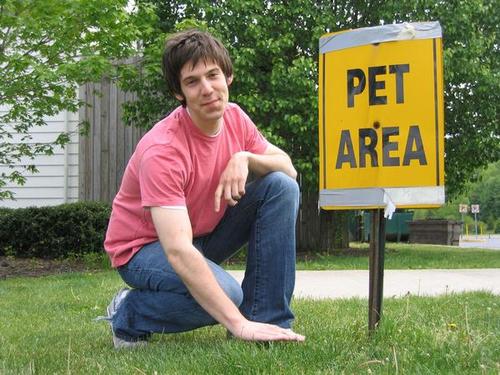 I'll pet your area.