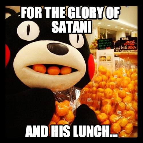 Kumamon, no!