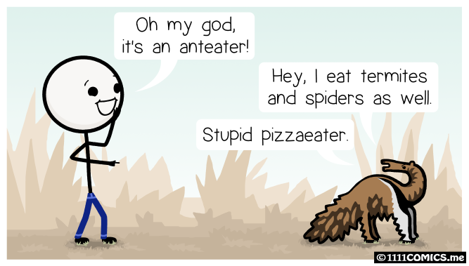 A is for anteater