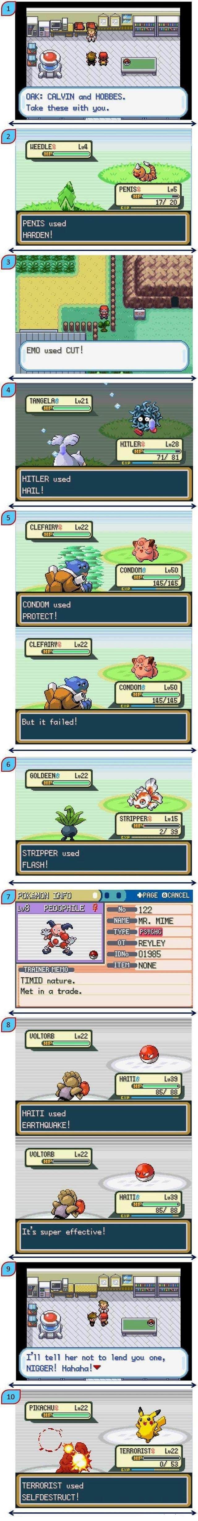 This is the reason we name our pokemons!