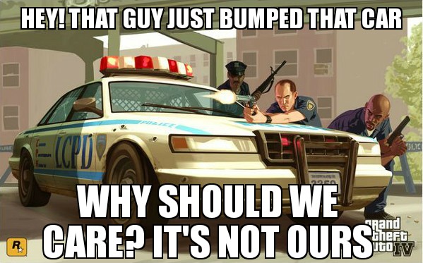 it's not ours