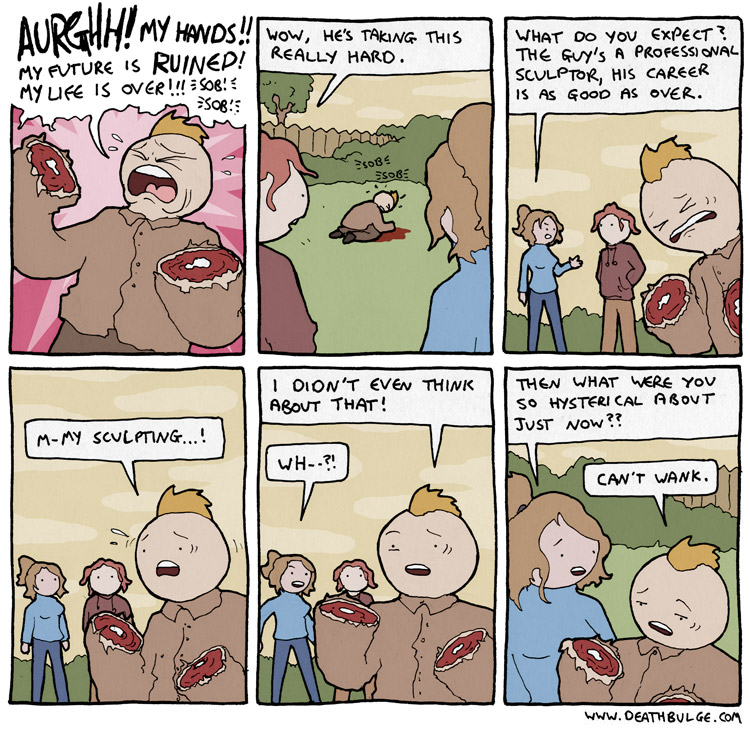 This guy got his priorities set straight!