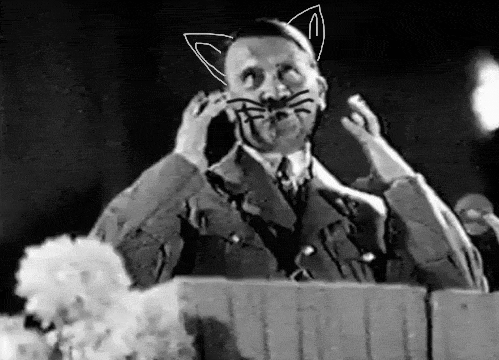 Hitler is really cute