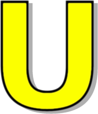 This is the letter 'U'