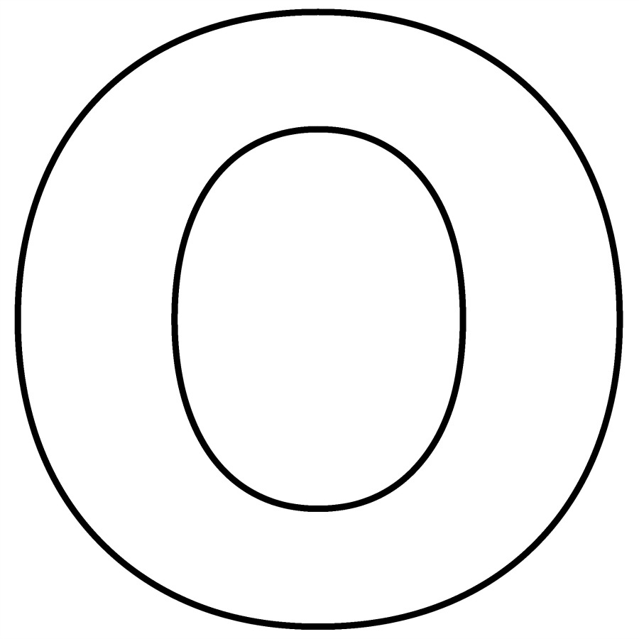 This is the letter 'o'