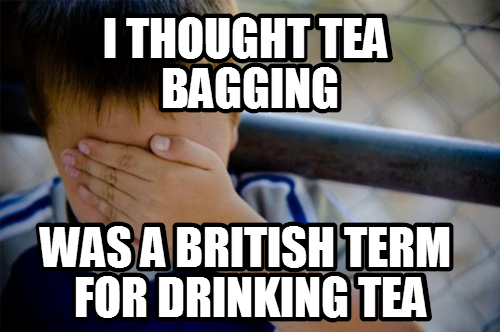 i said it to a waiter when we went to the UK