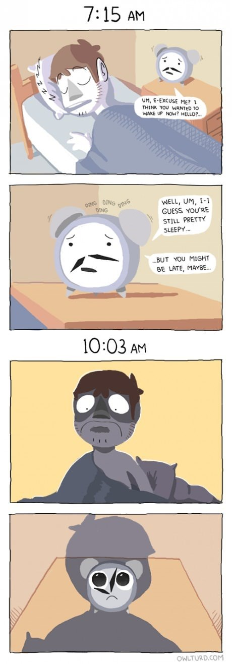 How Your Alarm Clock Feels