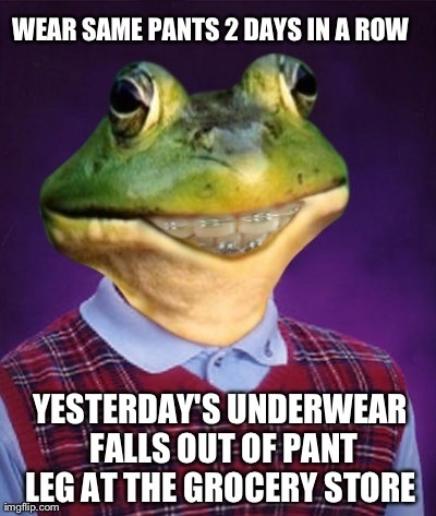 One more reason to not wear underpants