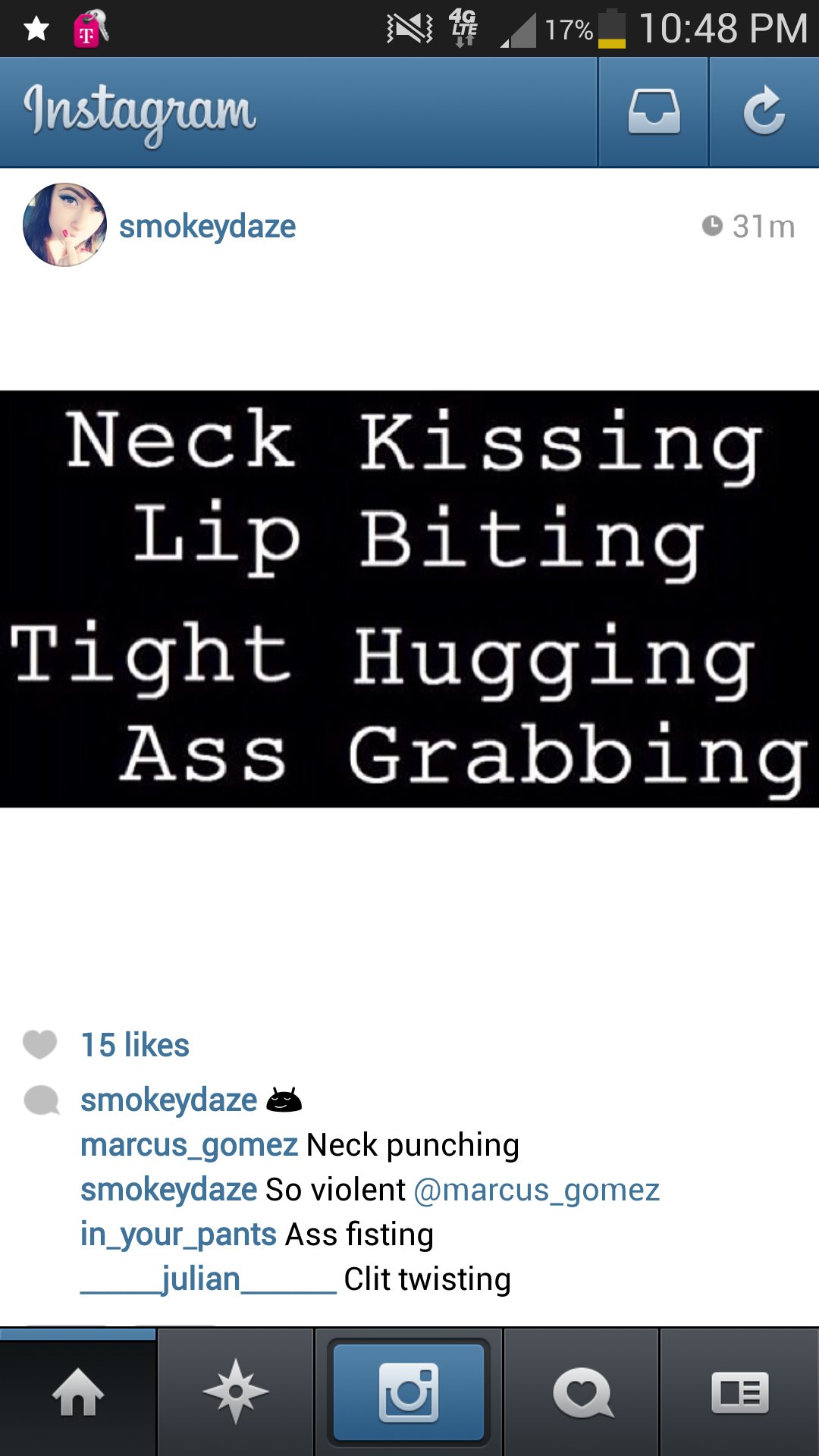 "clit twisting"
