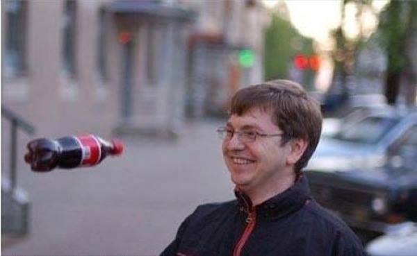 Oh Coke, you're so funny