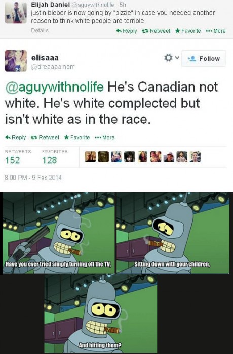 He's Canadian White.