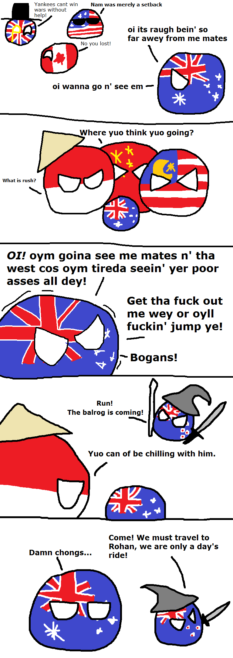 australia is so isolated